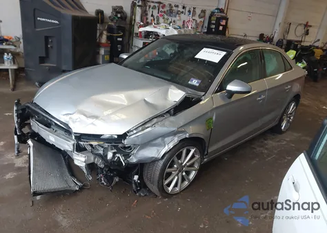 2015 Audi A3 2.0T Premium z USA, uszkodzony, nr VIN WAUEFGFF7F1033683